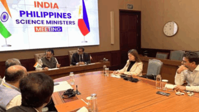 Philippines Science Minister Dr. Renato U. Solidum Jr. calls on India's Science Minister Dr Jitendra Singh