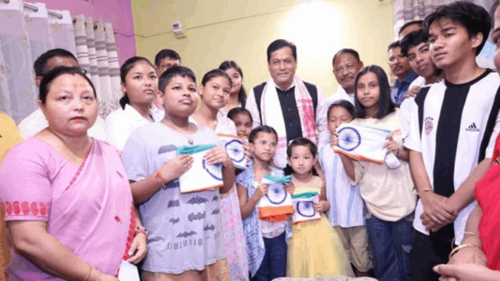 Shri Sarbananda Sonowal Launches ‘Har Ghar Tiranga’ Campaign in Dibrugarh