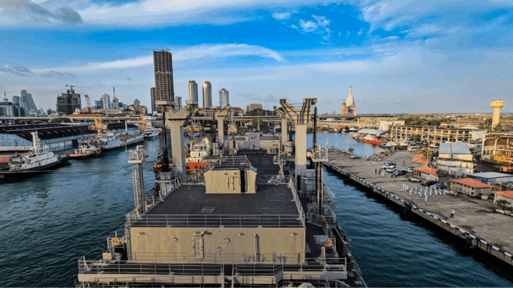 INDIAN NAVAL SHIPS IN SRI LANKA FOR SLINEX - 25