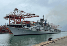 INDIAN NAVAL SHIPS IN SRI LANKA FOR SLINEX - 25