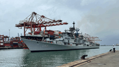 INDIAN NAVAL SHIPS IN SRI LANKA FOR SLINEX - 25