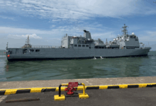 INS SANDHAYAK COMPLETES MAIDEN PORT CALL AT SINGAPORE