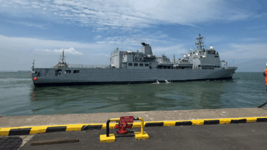 INS SANDHAYAK COMPLETES MAIDEN PORT CALL AT SINGAPORE