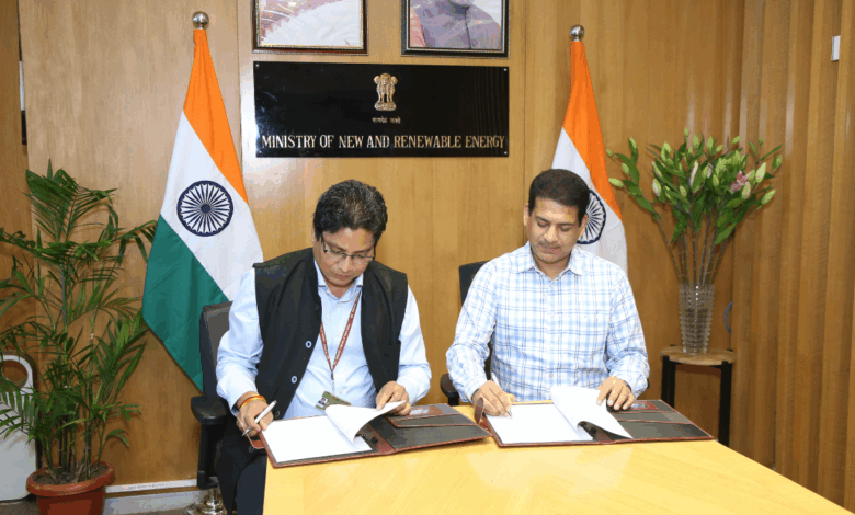 IREDA signs Performance MoU with MNRE, ₹8,200 Crore Revenue Target for FY 2025-26