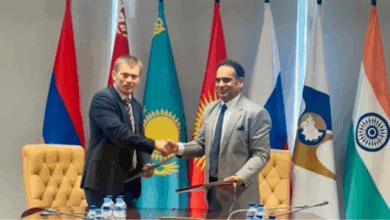 India and Eurasian Economic Union sign Terms of Reference to launch FTA negotiations