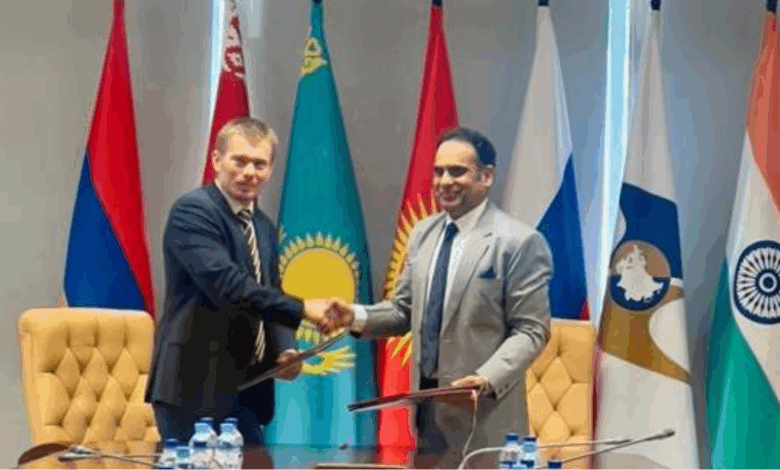 India and Eurasian Economic Union sign Terms of Reference to launch FTA negotiations