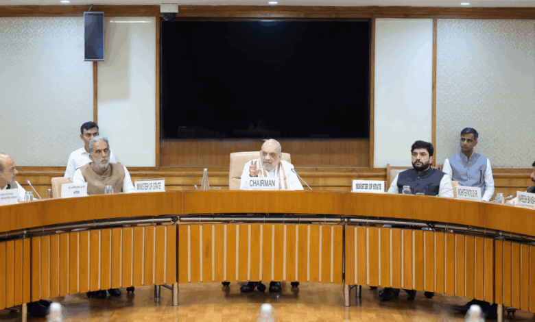 Shri Amit Shah chairs the second meeting of Parliamentary Consultative Committee of Ministry of Cooperation in New Delhi