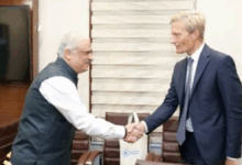 Mr. Carl Skau, Deputy Executive Director and COO of WFP calls on Shri Devesh Chaturvedi