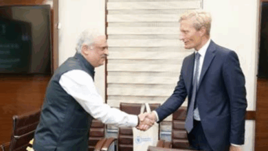 Mr. Carl Skau, Deputy Executive Director and COO of WFP calls on Shri Devesh Chaturvedi