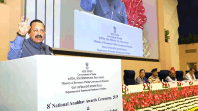 Dr. Jitendra Singh presents "National Anubhav Awards" to retirees