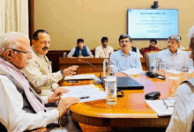 Power Minister Shri Manohar Lal Khattar and Minister of State, Atomic Energy Dr Jitendra Singh Jointly Convene High-Level Meeting to Discuss 100 GW Nuclear Energy Mission