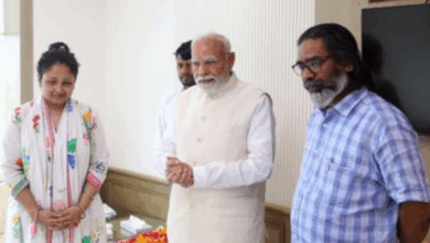 PM visits Sir Ganga Ram Hospital to pay homage to Shri Shibu Soren Ji