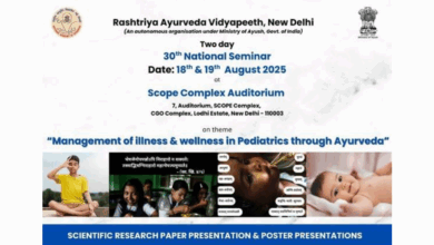Rashtriya Ayurveda Vidyapeeth, an institution of Ministry of Ayush to host 30th National Seminar on “Management of Illness and Wellness