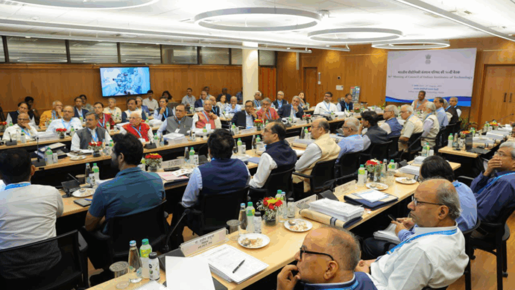 Shri Dharmendra Pradhan chairs 56th Meeting of the Council of Indian Institutes of Technology (IITs) Held at IIT Delhi