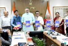 Shri Giriraj Singh launches the book titled Carbon Footprint Assessment in the Indian Handloom Sector