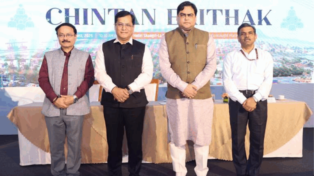 Union Minister Shri Sarbananda Sonowal Urges Innovation & Imagination to Repurpose Maritime Ecosystem for Viksit Bharat at Chintan Baithak