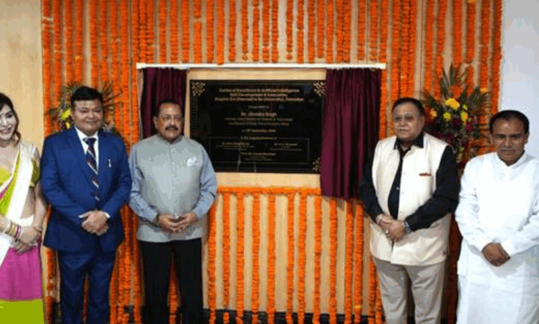 Dr Jitendra Singh Inaugurates AI Centre at Dehradun University, Calls for Integrity in Technology Use