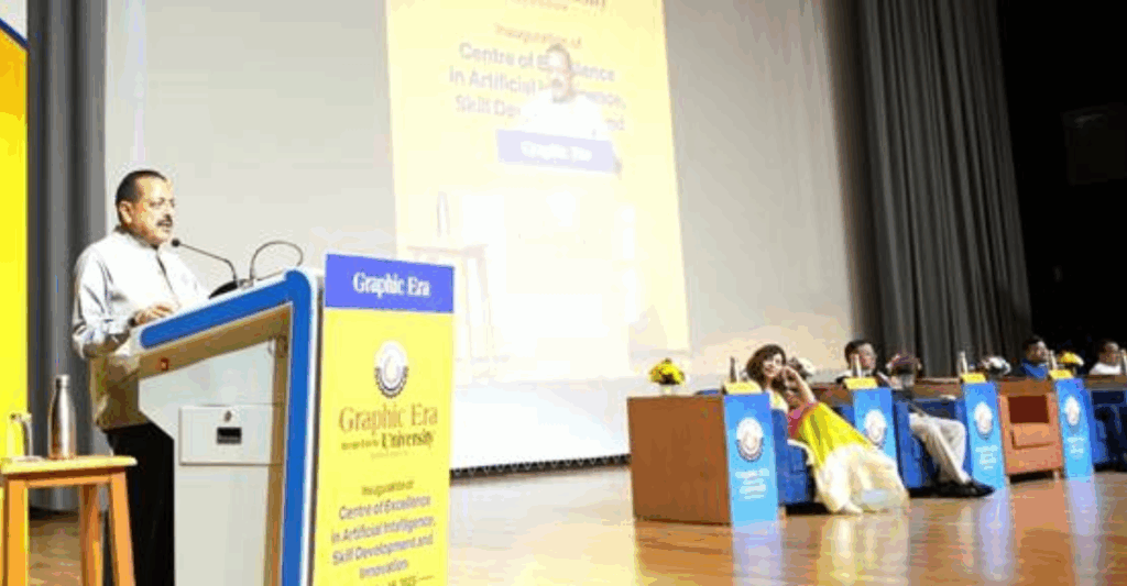 Dr Jitendra Singh Inaugurates AI Centre at Dehradun University, Calls for Integrity in Technology Use
