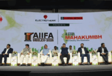 AIIFA Steelex 2025 – Maharashtra Chief Minister Devendra Fadnavis and Union Minister Pralhad Joshi inaugurate The Steel Mahakumbh