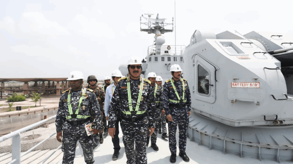 CHIEF OF THE NAVAL STAFF VISITS NATIONAL MARITIME HERITAGE COMPLEX AT LOTHAL, GUJARAT