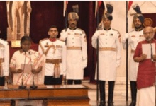 PM attends the oath-taking ceremony of Thiru CP Radhakrishnan as Vice-President of India