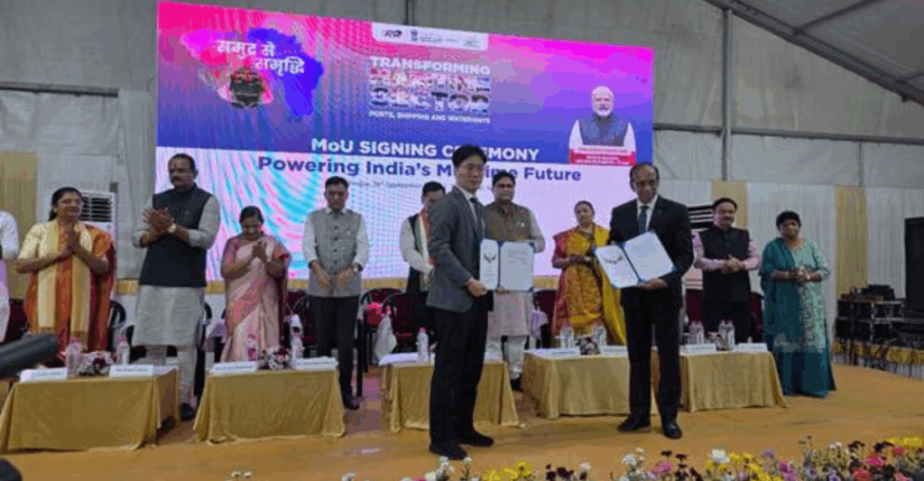 Cochin Shipyard moves Towards Atmanirbhar Bharat ; Signs MoU with HD Korea for Long-Term Shipbuilding Collaboration