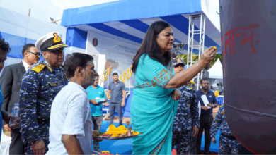 LAUNCH OF DSC A22 (YARD 327), THIRD SHIP OF 05 x DIVING SUPPORT CRAFT (DSC) PROJECT