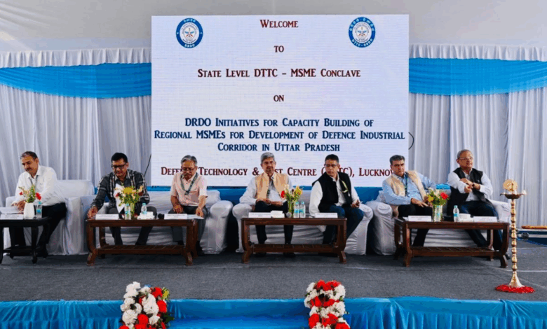 DRDO organises conclave for capacity building of MSMEs for development of UP Defence Industrial Corridor