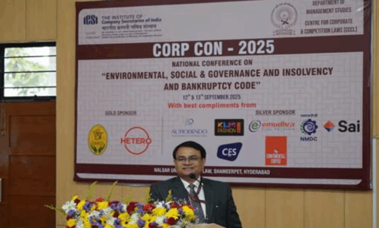 NALSAR University and the ICSI jointly organise a National conference Corp-Con 2025