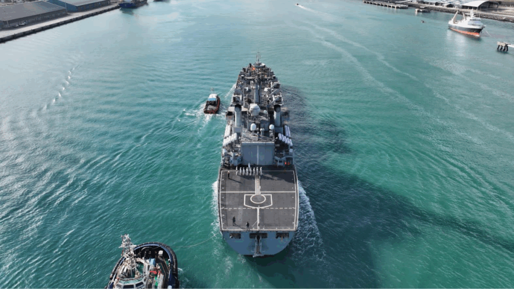 ENGAGEMENT OF INDIAN NAVY’S 1TS ON LONG RANGE TRAINING DEPLOYMENT