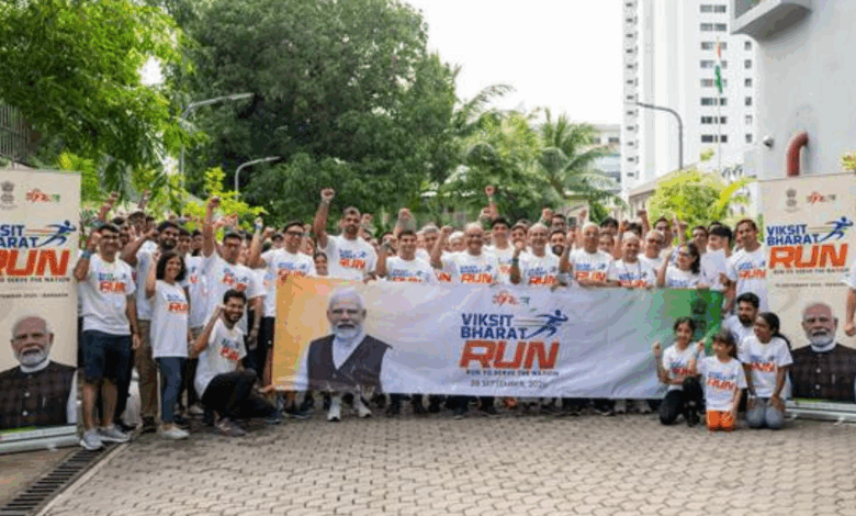 Indian Diaspora across over 100 Countries come together for Viksit Bharat Run