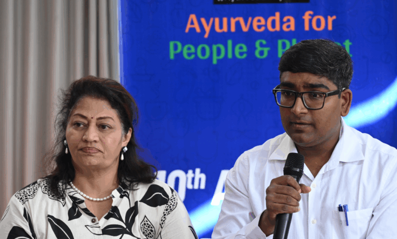 Ministry of Ayush Hosts Press Conference in Goa Ahead of 10th Ayurveda Day Celebrations