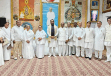 Shri Prataprao Jadhav visits Brahma Kumaris Headquarters at Mount Abu