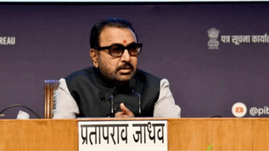 Shri Prataprao Jadhav Addresses Curtain Raiser Press Conference for Ayurveda Day 2025