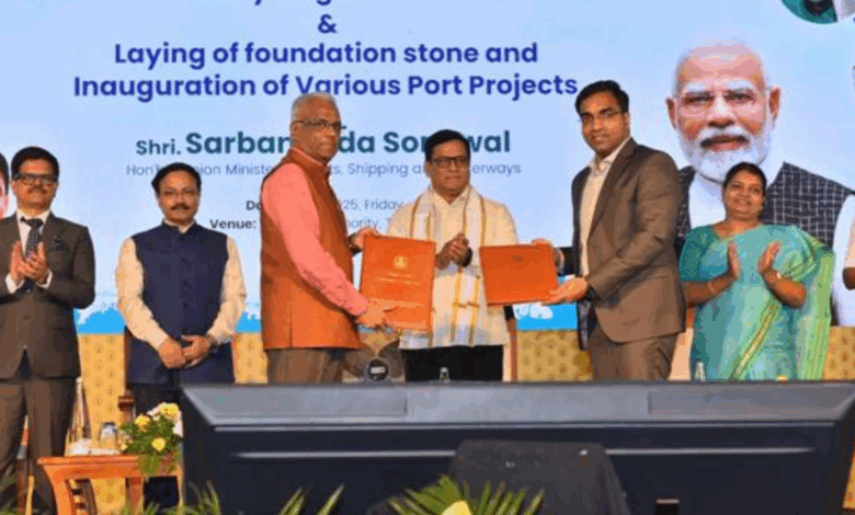 Shri Sarbananda Sonowal Unveils Green Hydrogen Pilot Project at VOC Port in Tamil Nadu