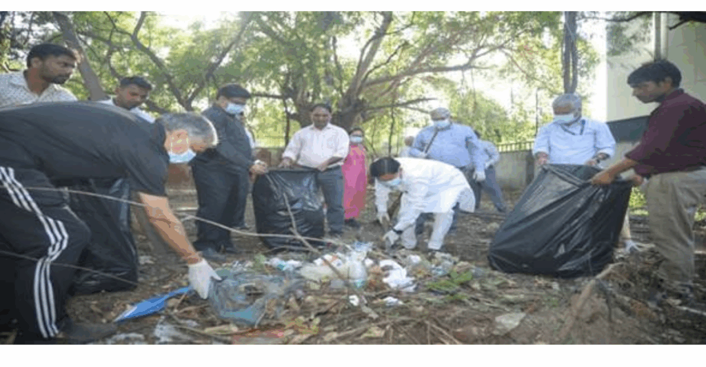 Special Cleanliness Drives “Ek Din, Ek Ghanta, Ek Sath” led by Hon’ble Minister Shri B. L. Verma