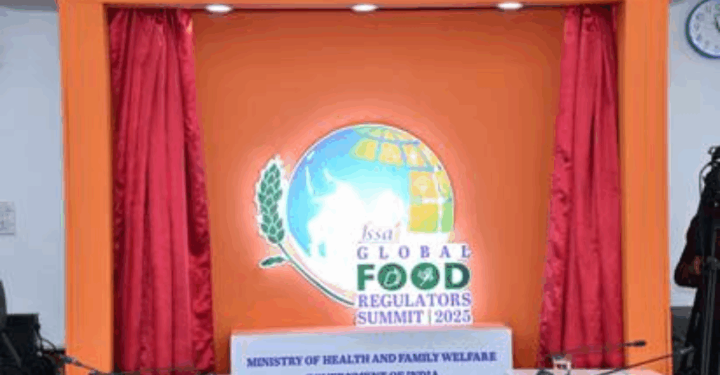 Shri J P Nadda unveils logo and brochures of Global Food Regulators Summit 2025