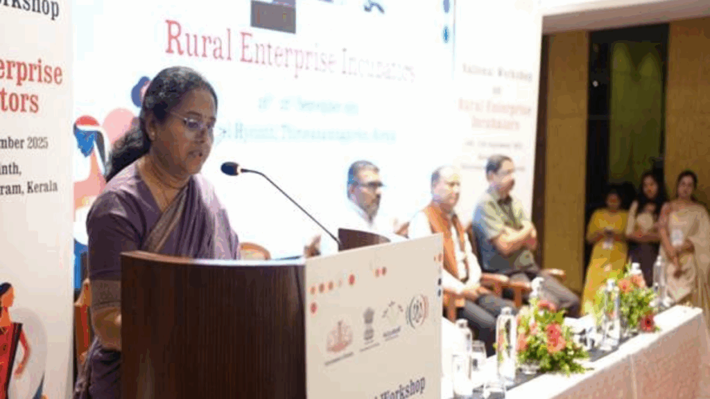 Union Ministry of Rural Development Organises Two-Day National Workshop on Rural Enterprise Incubators in Thiruvananthapuram