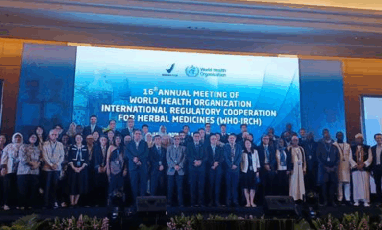 16th WHO–IRCH Annual Meeting Begins in Jakarta to Strengthen Global Cooperation on Herbal Medicine Regulation