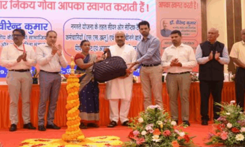 Distribution of Sanitation Kits and Ayushman Cards Under NAMASTE Scheme