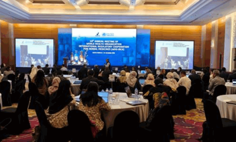 India Showcases Leadership in Herbal Medicine Regulation at the 16th WHO–IRCH Annual Meeting in Jakarta, Indonesia