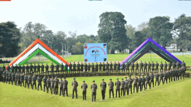 INDIAN ARMY CONTINGENT DEPARTS FOR INDIA- AUSTRALIA