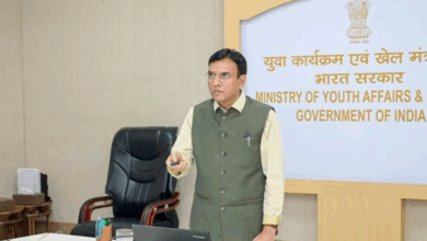 Union Minister Dr Mansukh Mandaviya launches MY Bharat Mobile Application