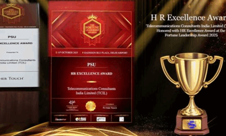 TCIL Honored with HR Excellence Award at The Fortune Leadership Awards 2025